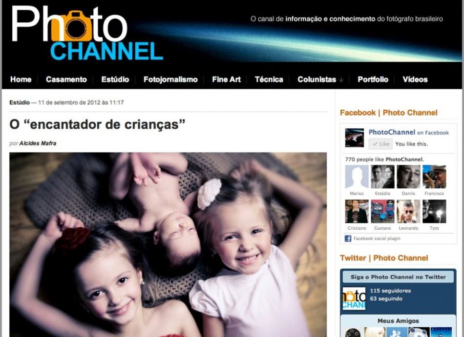 Recebemos o titulo de “O Encantador de Crianças” Recebemos o titulo de “O Encantador de Crianças”